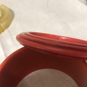 Incredible vintage stepped Bakelite bracelet